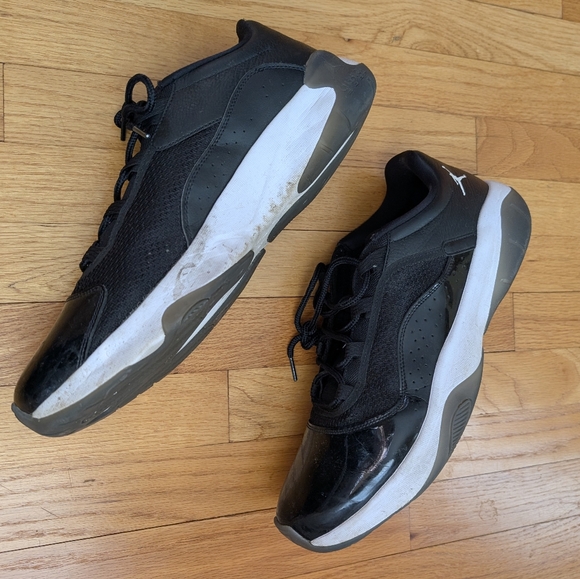 Nike Black White Air Jordan 11 CMFT Low Sneakers - Picture 5 of 15